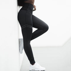 Dynamic High Waist Leggins - Schwarz