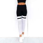 Classic Fit Leggins - Schwarz Weiß