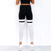 Classic Fit Leggins - Schwarz Weiß