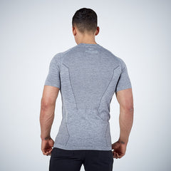 Fitness T-Shirt in Grau für Herren