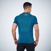 Fitness T-Shirt in Blau für Herren