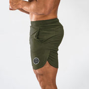 Shorts in Schwarz und Armeegrün für Herren